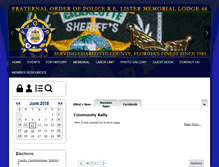 Tablet Screenshot of flfop66.org